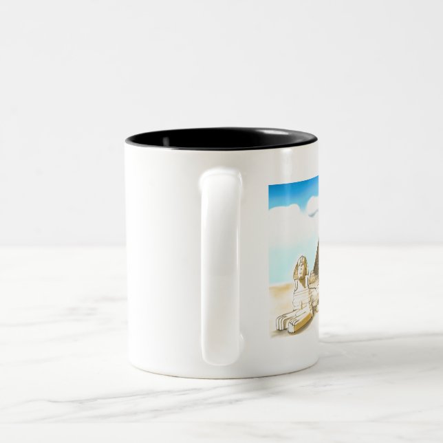 wildflowers Two-Tone coffee mug (Handle)
