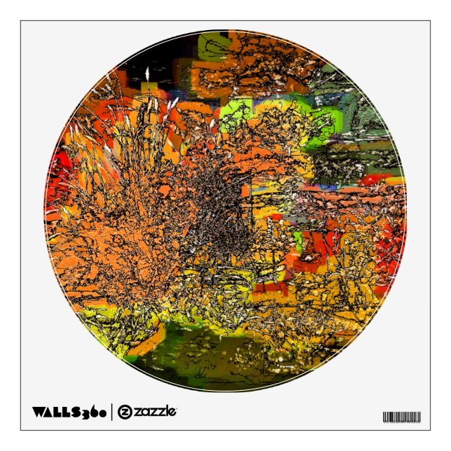 WILDFLOWERS WALL DECAL (Front)