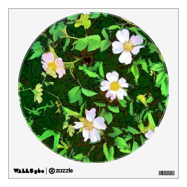 WILDFLOWERS WALL STICKER (Front)