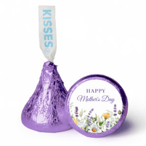 Wildflowers Watercolor Border Happy Mother's Day Hershey®'s Kisses®