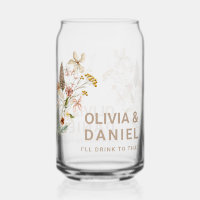 Wildflowers Wedding Cups