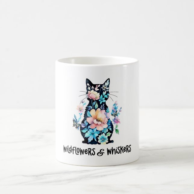 Wildflowers & Whiskers Sanctuary Mug  (Center)