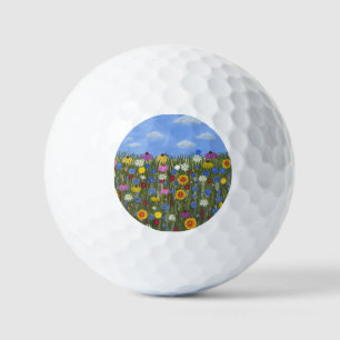 Wildflowers with Daisies Value Golf Balls