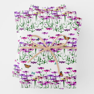 Wildflowers Wrapping Paper Sheets