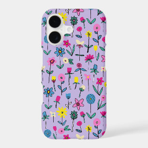 Wildfower Lilac Flower Garden iPhone 17 Case