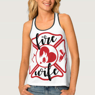 WILDLAND FIRE WIFE [1] TANK TOP