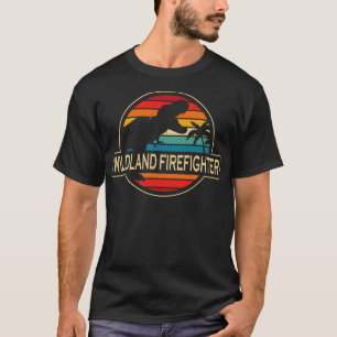 Wildland Firefighter Dinosaur T-Shirt