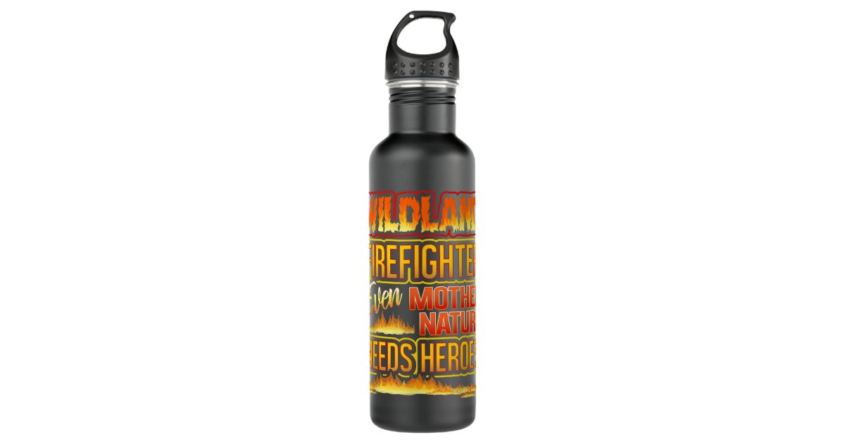 Cool Fire Truck Custom Thermos Bottle