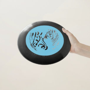 Wildlife Abstract Art Zebras Wham-O Frisbee