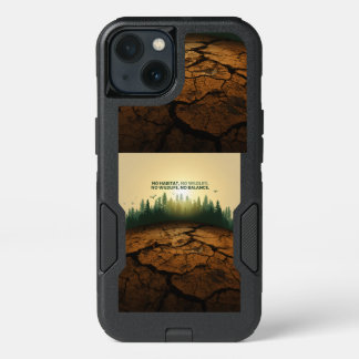 Wildlife and nature conservation iPhone 13 case