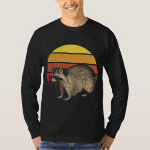 Wildlife Animal Lover Gift Trash Panda Raccoon T-Shirt