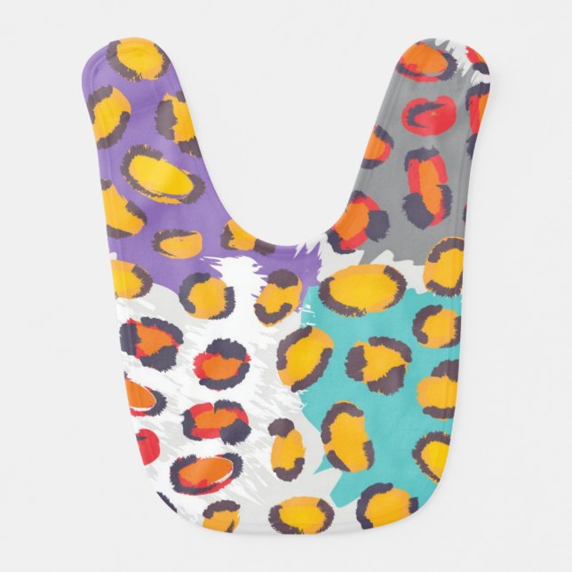 Wildlife animal pattern bib (Front)