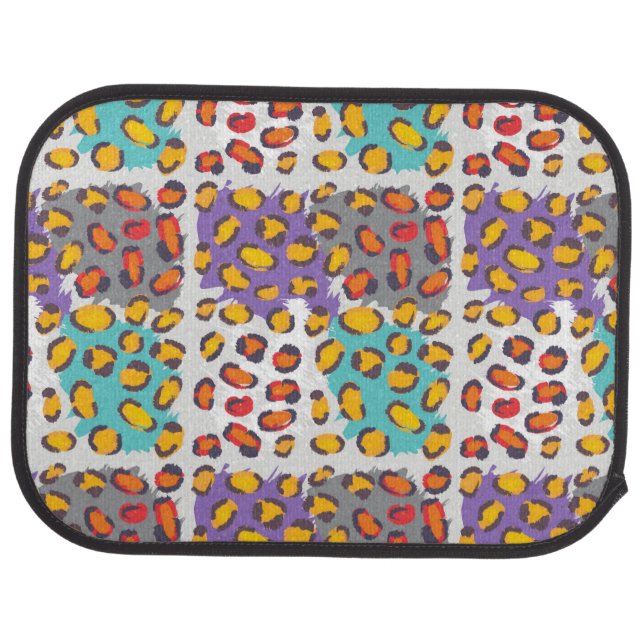 Wildlife animal pattern car floor mat (Rear)