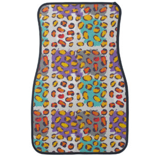 Wildlife animal pattern car floor mat