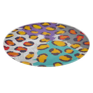 Wildlife animal pattern cutting board