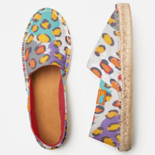 Wildlife animal pattern espadrilles