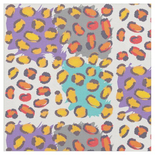 Wildlife animal pattern fabric