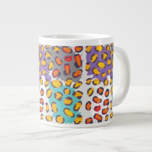 Wildlife animal pattern giant coffee mug