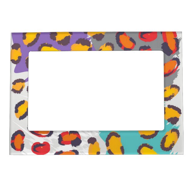 Wildlife animal pattern magnetic frame (Front)