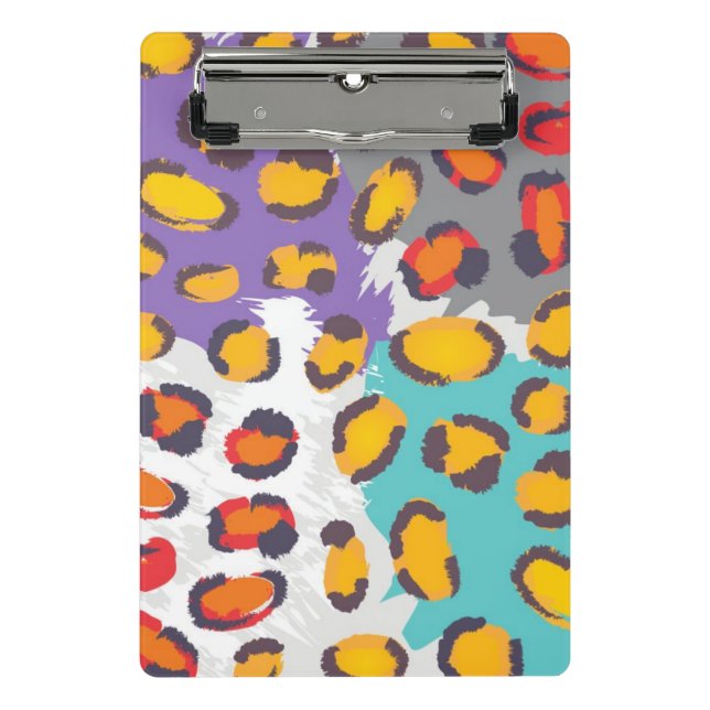 Wildlife animal pattern mini clipboard (Front)