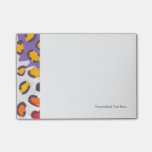 Wildlife animal pattern post-it notes