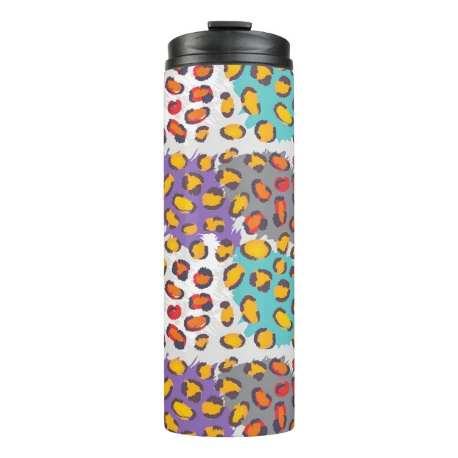 Wildlife animal pattern thermal tumbler (Front)