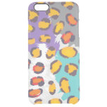 Wildlife animal pattern clear iPhone 6 plus case