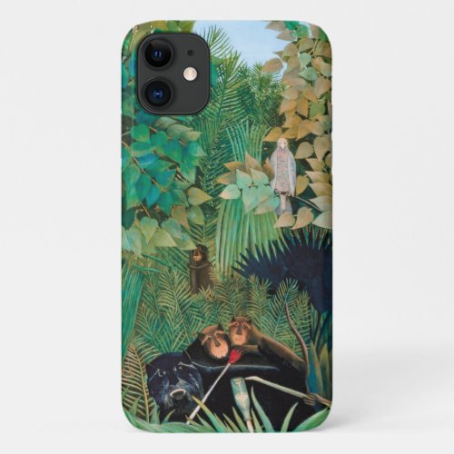 Wildlife Animals in Tropical Forest iPhone 11 Case
