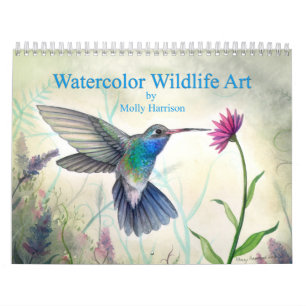 Wildlife Art Calendar by Artist Molly Harrison