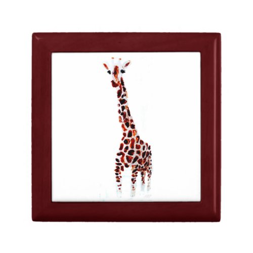 Wildlife Art Giraffe Jewelry Box