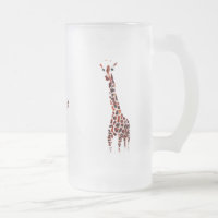 Wildlife Art Giraffes Custom Name