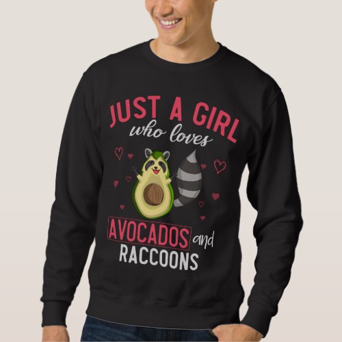 Wildlife Avocado Forest Animal Lover Women Girls R Sweatshirt