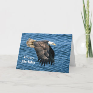 Wildlife Bald Eagle Photo Birthday Card