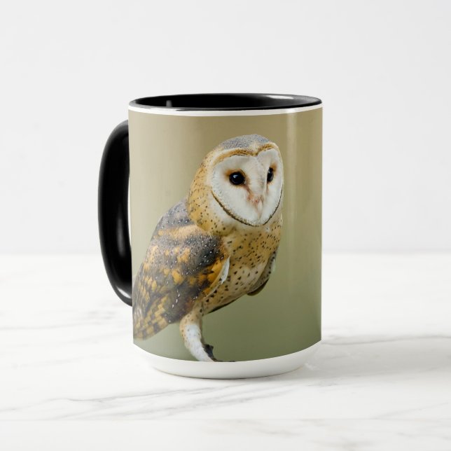 Wildlife Barn Owl Photo Mug (Front Left)