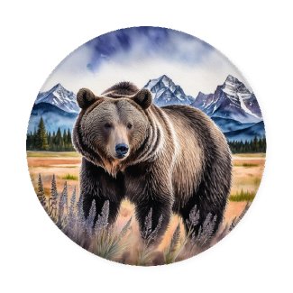 Wildlife Bear Coasters