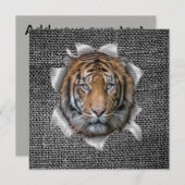 Wildlife Bengal Tiger (Front/Back)