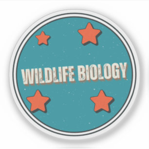 Wildlife Biology Sticker