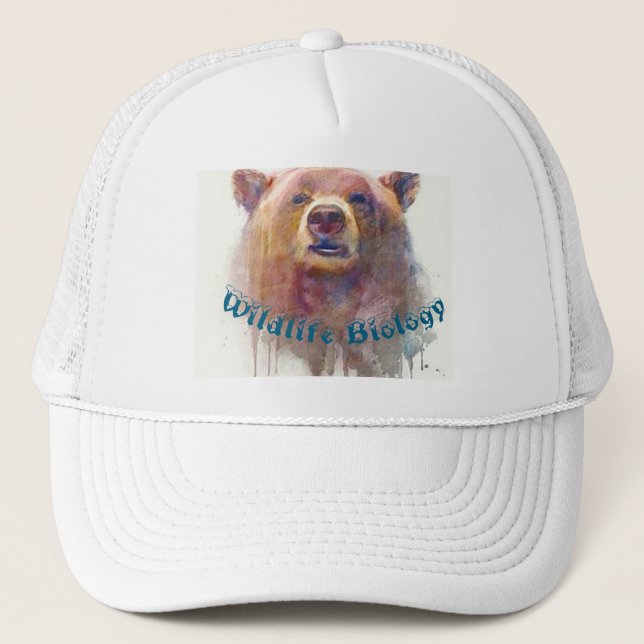 "Wildlife Biology" Trucker Hat (Front)