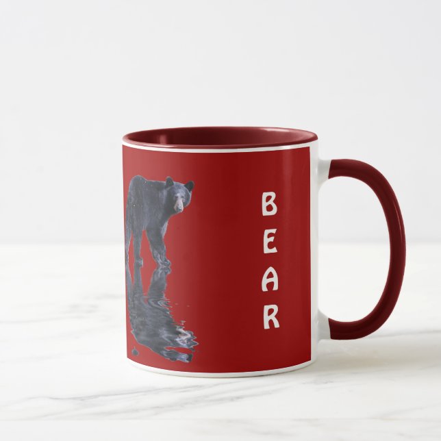 WILDLIFE BLACK BEAR Drinking Mug (Right)