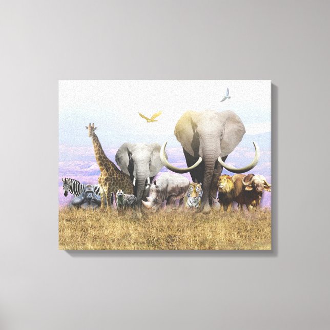 Wildlife Canvas Print (Front)