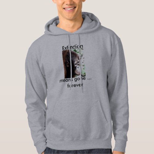 Wildlife Conservation Great Apes Hoodie