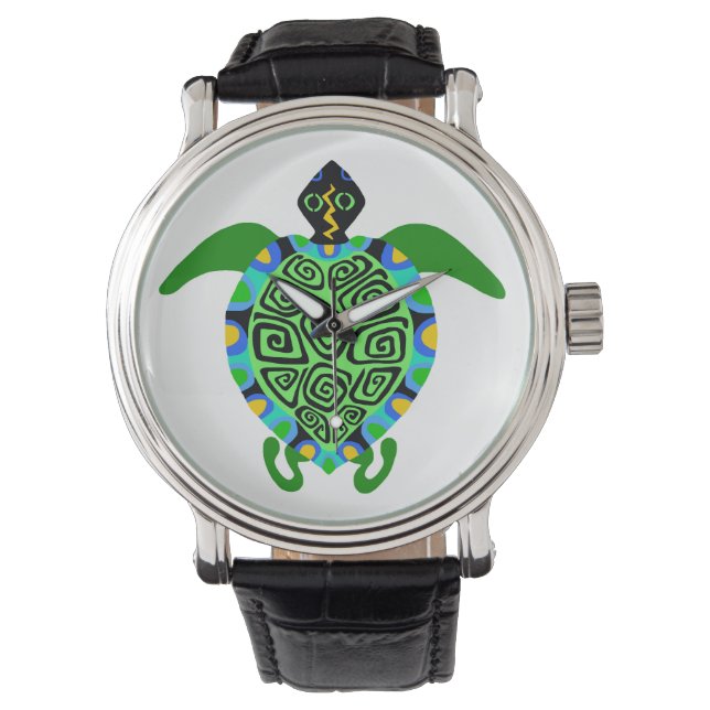 Wildlife -Cool Sea TURTLE - Nature - Conservation- Watch (Front)