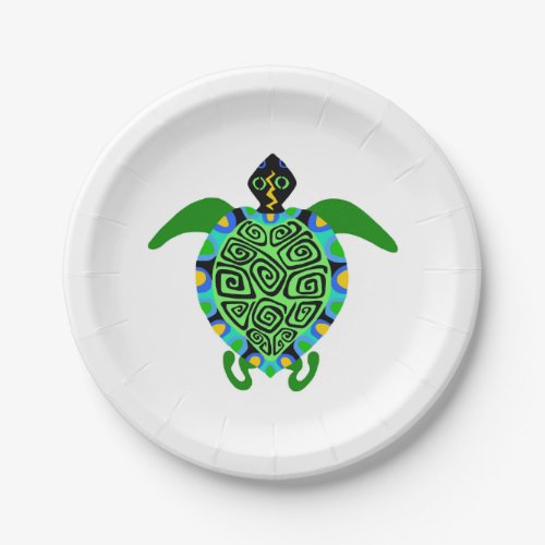 Wildlife _ Cool Sea TURTLE  _ Nature _ Party Paper Plates