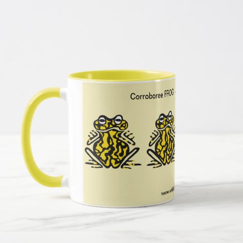  Wildlife _ Corroboree FROG_ Nature _ Yellow Mug