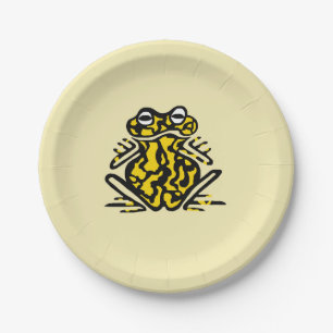 Wildlife - Croak! Poisonous Corroboree FROG - Paper Plates