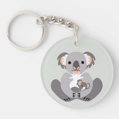 Wildlife _ Cute Koala _ Nature _ Endangered animal Keychain
