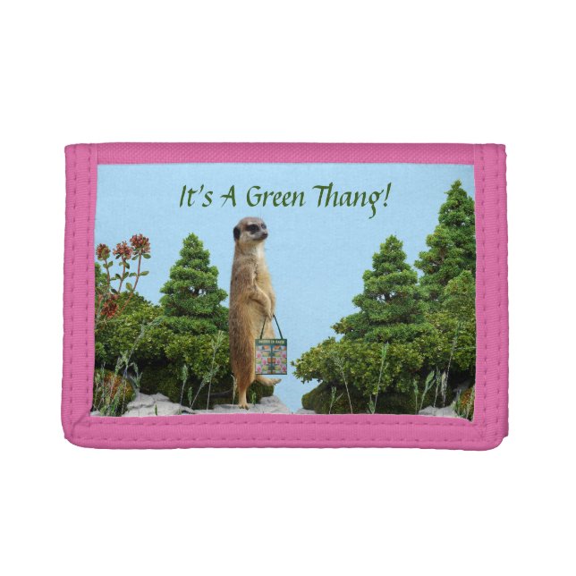 Wildlife Cute Meerkat Animal - Photo Wallet  (Front)