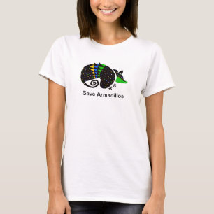 Wildlife - Cute Save ARMADILLOS - Nature - Brazil T-Shirt