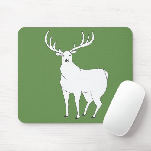 Wildlife Deer Stag Mouse Pad