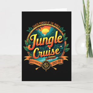 Wildlife Expeditions Vbs 2025 Vintage Jungle Cruis Card